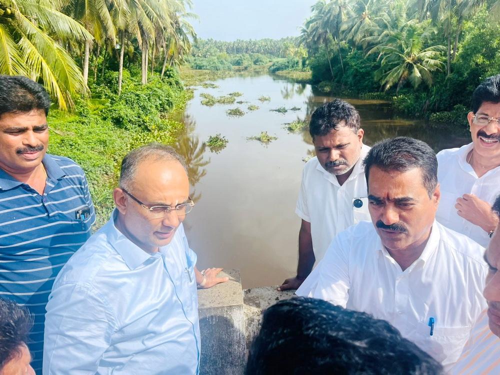 ಮಂಗಳೂರು: ನದಿ ಮಾಲಿನ್ಯ - ತಕ್ಷಣ ನಿಯಂತ್ರಣಕ್ಕೆ ಜಿಲ್ಲಾ ಉಸ್ತುವಾರಿ ಸಚಿವರ  ಸೂಚನೆ